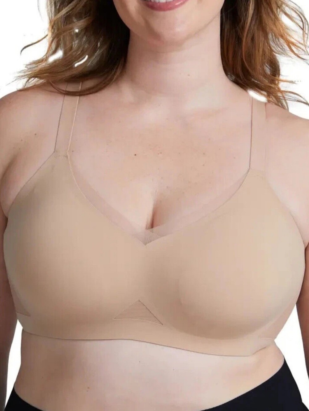 HoneyLove Wire Free Cross Over Bra